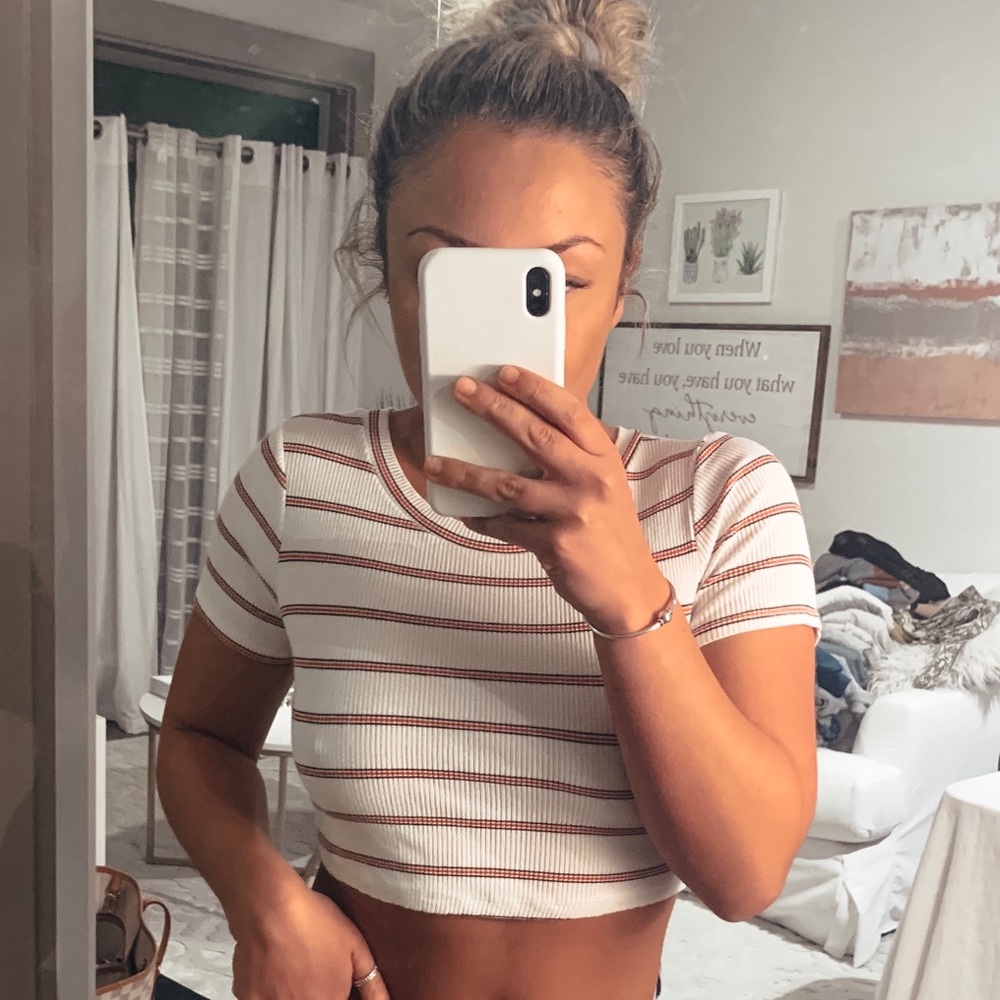 Stripped crop top